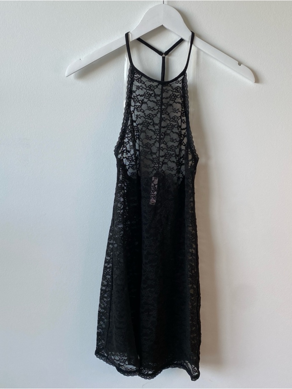 Victoria's Secret Black Lace Teddy